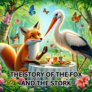 THE STORY OF THE FOX AND THE STORK