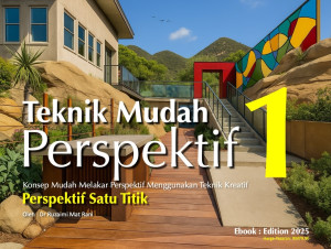 Teknik Mudah Melukis, Perspektif Satu Titik