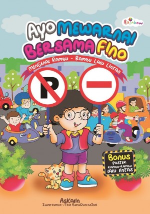 Ayo Mewarnai Bersama Fino, Mengenal Rambu-Rambu Lalu Lintas