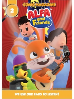 Comic Books For Kids – Issue #2: We Use Our Ears To Listen!