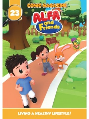 Comic Books For Kids – Issue #23: Living A Healthy Lifestyle!