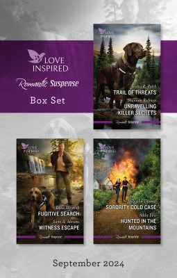 Love Inspired Suspense Box Set Sept 2024/Trail Of Threats/Unravelling Killer Secrets/Fugitive Search/Witness Escape/Sorority Cold Case/Hunted