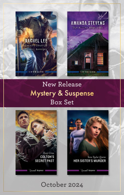 Mystery & Suspense New Release Box Set Oct 2024/Conard County - Covert Avenger/The Killer Next Door/Colton's Secret Past/Her Sister's Murder