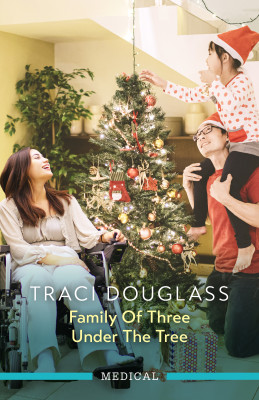 Family Of Three Under The Tree
