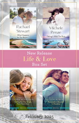 Life & Love New Release Box Set Feb 2025/What Happens At The Beach.../Faking It With The Boss/Falling For The Single Mum Next Door/P