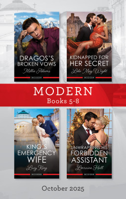 Modern Box Set 5-8 October 2025/Dragos's Broken Vows/Kidnapped For Her Secret/King's Emergency Wife/Unwrapping His Forbidden Assistant