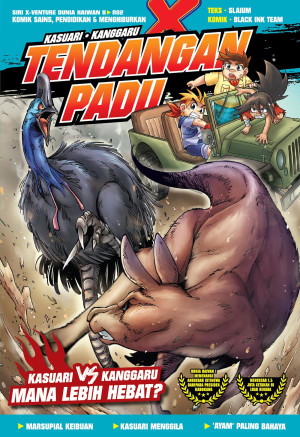 X-VENTURE DUNIA HAIWAN II R02: TENDANGAN PADU: KASUARI VS KANGGARU