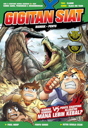 X-VENTURE DUNIA HAIWAN II R04: GIGITAN SIAT: BIAWAK VS PENYU