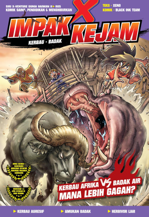 X-VENTURE DUNIA HAIWAN II R05: IMPAK KEJAM: BADAK VS KERBAU