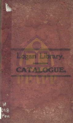CATALOGUE OF BOOKS