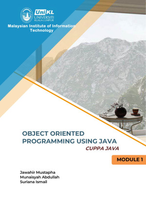 Object Oriented Programming Using JAVA CUPPA JAVA Module 1