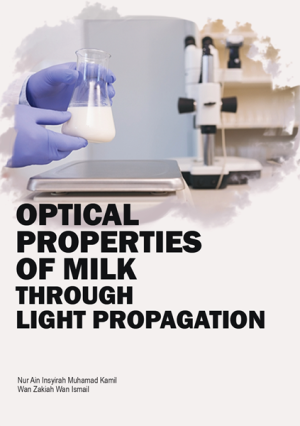 Optical Properties of Milk Through Light Propagation