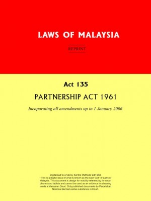 Act 135 : PARTNERSHIP ACT 1961