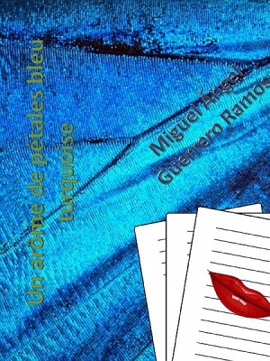 Un arôme de pétales bleu turquoise